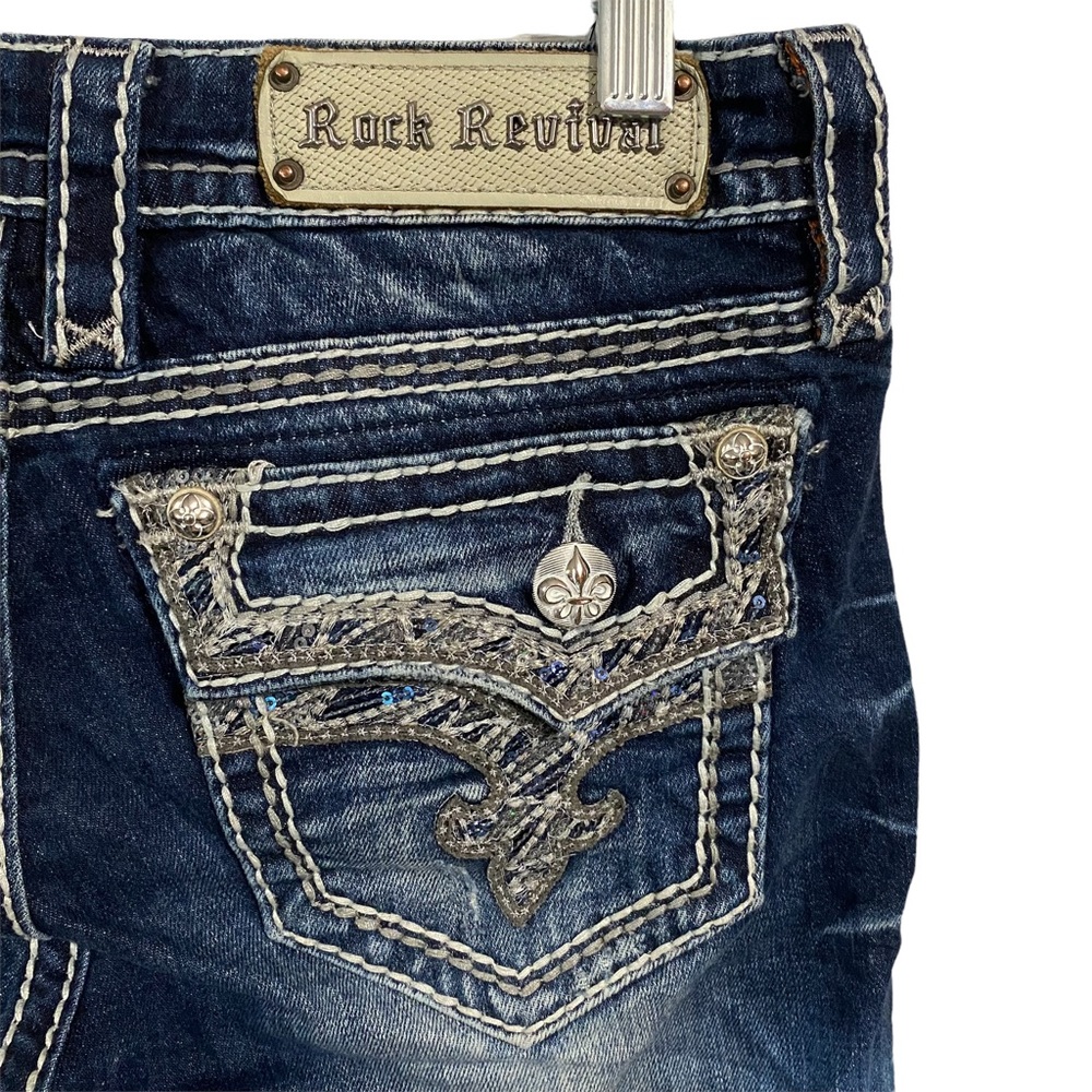 Rock Revival Ginger Easy Boot Womens Jeans Size 27